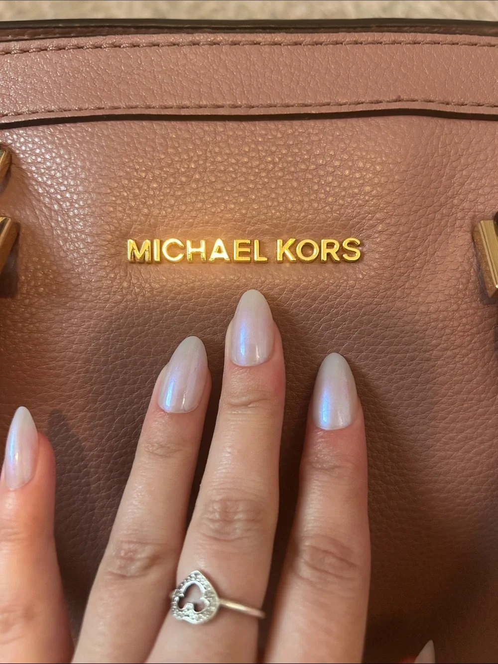 NWOT Michael Kors Dillon Saffiano Satchel